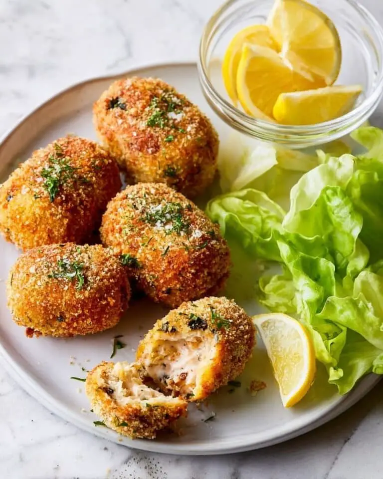 Baked or Air Fryer Tuna Potato Croquettes Recipe