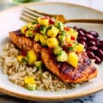 Cajun Salmon with Mango Salsa Recipe