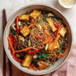 Vegan Japchae (Korean Glass Noodles) Recipe