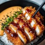 Japanese Katsu Bowls with Tonkatsu Sauce Recipe