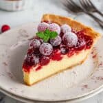 Cranberry Custard Pie Recipe