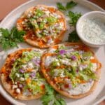 Buffalo Chicken Smash Tacos Recipe