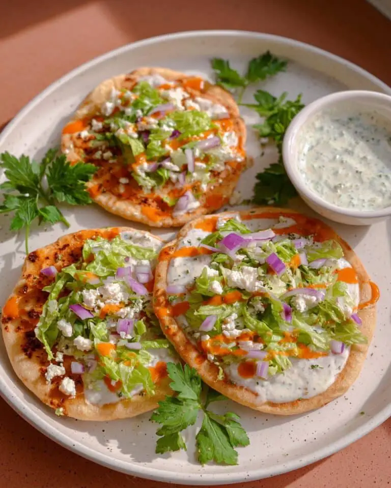 Buffalo Chicken Smash Tacos Recipe