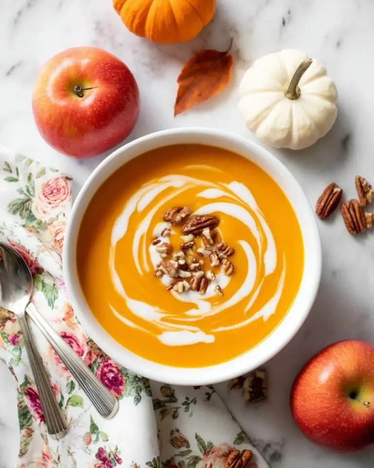 Butternut Squash Apple Soup Recipe