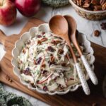 Apple Fennel Slaw with Dried Cranberries and Candied Pecans Recipe