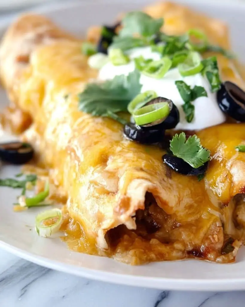 Black Bean Potato Green Chile Enchiladas Recipe