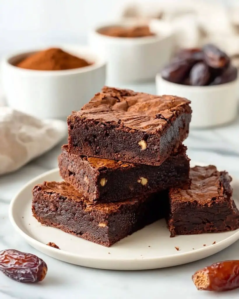 The Best Almond Flour Date Brownies Recipe