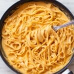 Creamy Red Pepper Alfredo Pasta Recipe