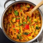 Creamy Vegan One Pot Pasta (Asian Style) Recipe