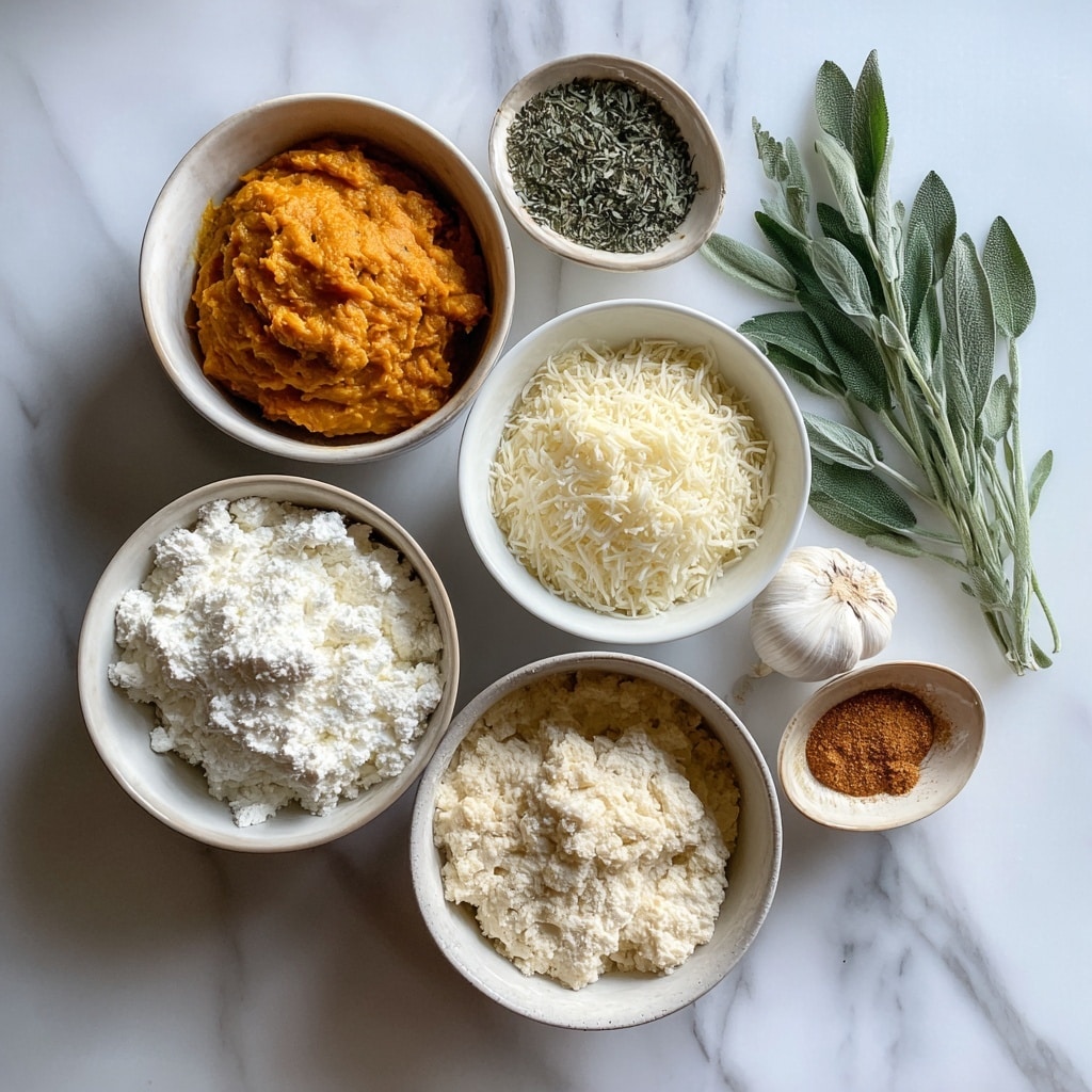 A rectangular pizza is cut into 15 square pieces arranged on a wooden board, with some pieces slightly pulled apart. The pizza has a thin, slightly crispy golden-brown crust. The top layer is covered with melted cheese that is creamy white with golden orange brown spots, sprinkled evenly with small bits of green herbs. The texture of the cheese looks soft and bubbly. A large knife rests on the right side of the board. The background is a white marbled texture. photo taken with an iphone --ar 4:5 --v 7