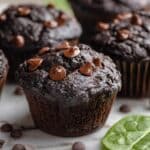 Chocolate Spinach Muffins Recipe