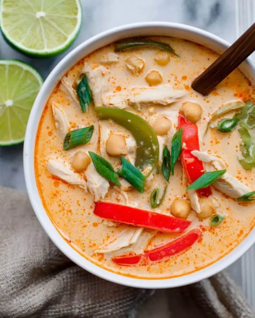 Thai Curry Chicken Soup Recipe