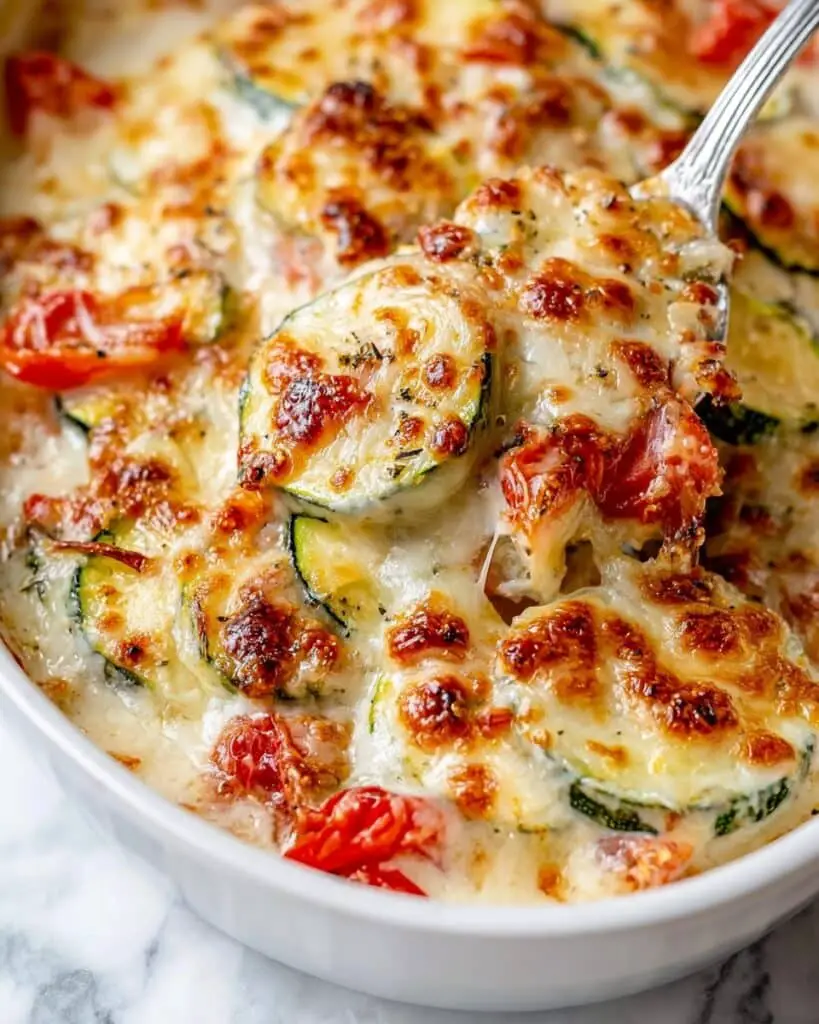 Mediterranean Chicken Zucchini Bake Recipe