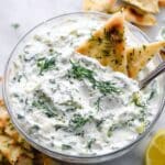 Easy 10 Minute Healthy Tzatziki Sauce Recipe