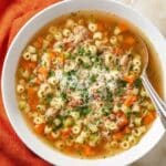 Instant Pot Italian Chicken Soup with Pasta and Escarole Recipe