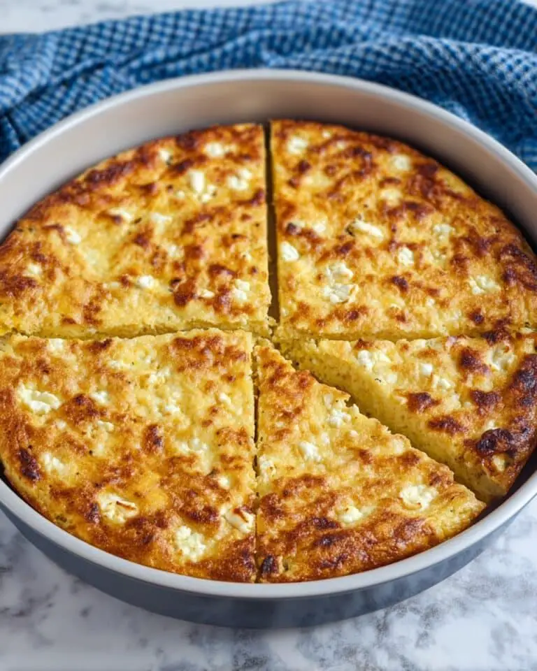 Alevropita (Greek Thin-Batter Feta Pie) Recipe