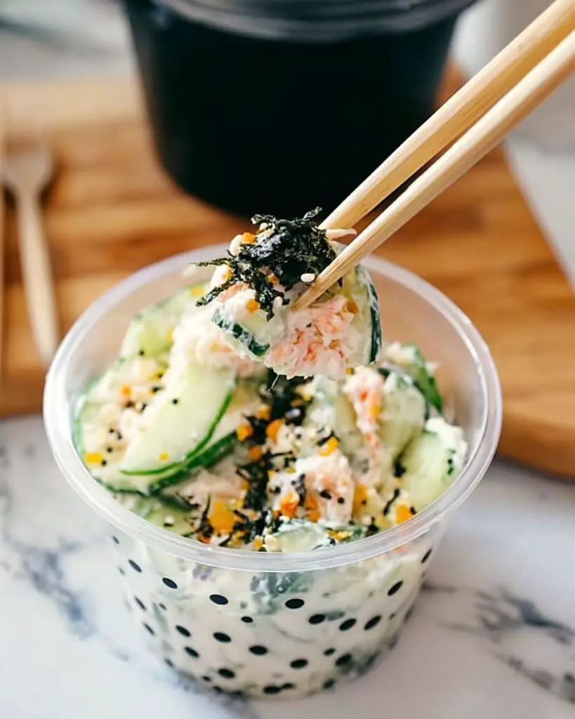 Sushi Cucumber Salad: Nutritious, Quick, and Full of Flavor Recipe