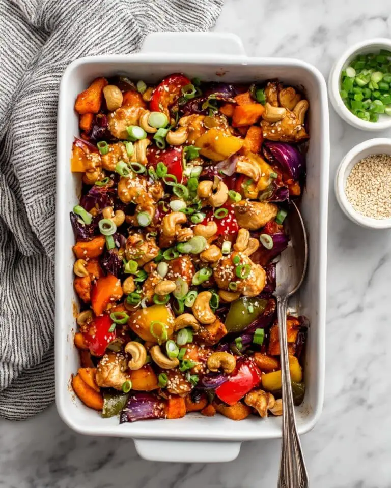 Jessica’s Sheet Pan Cashew Chicken Recipe