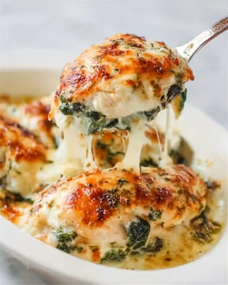 Creamy Spinach Chicken Bake Recipe