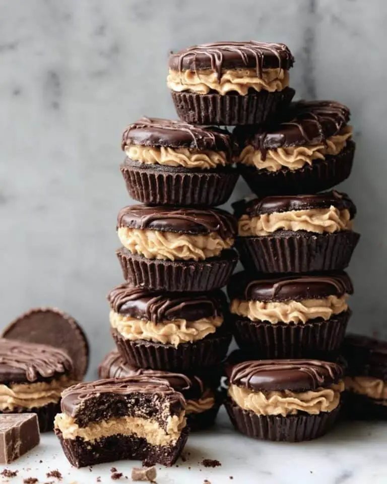 Chocolate Peanut Butter Macarons Recipe