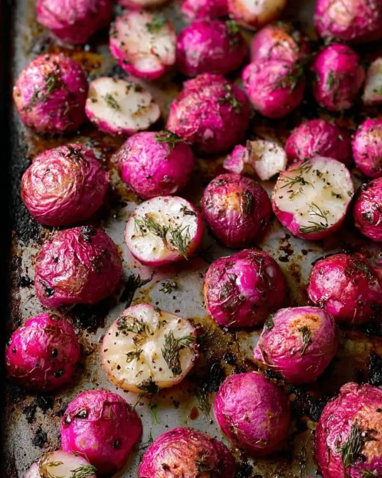 Dill Roasted Radishes Recipe