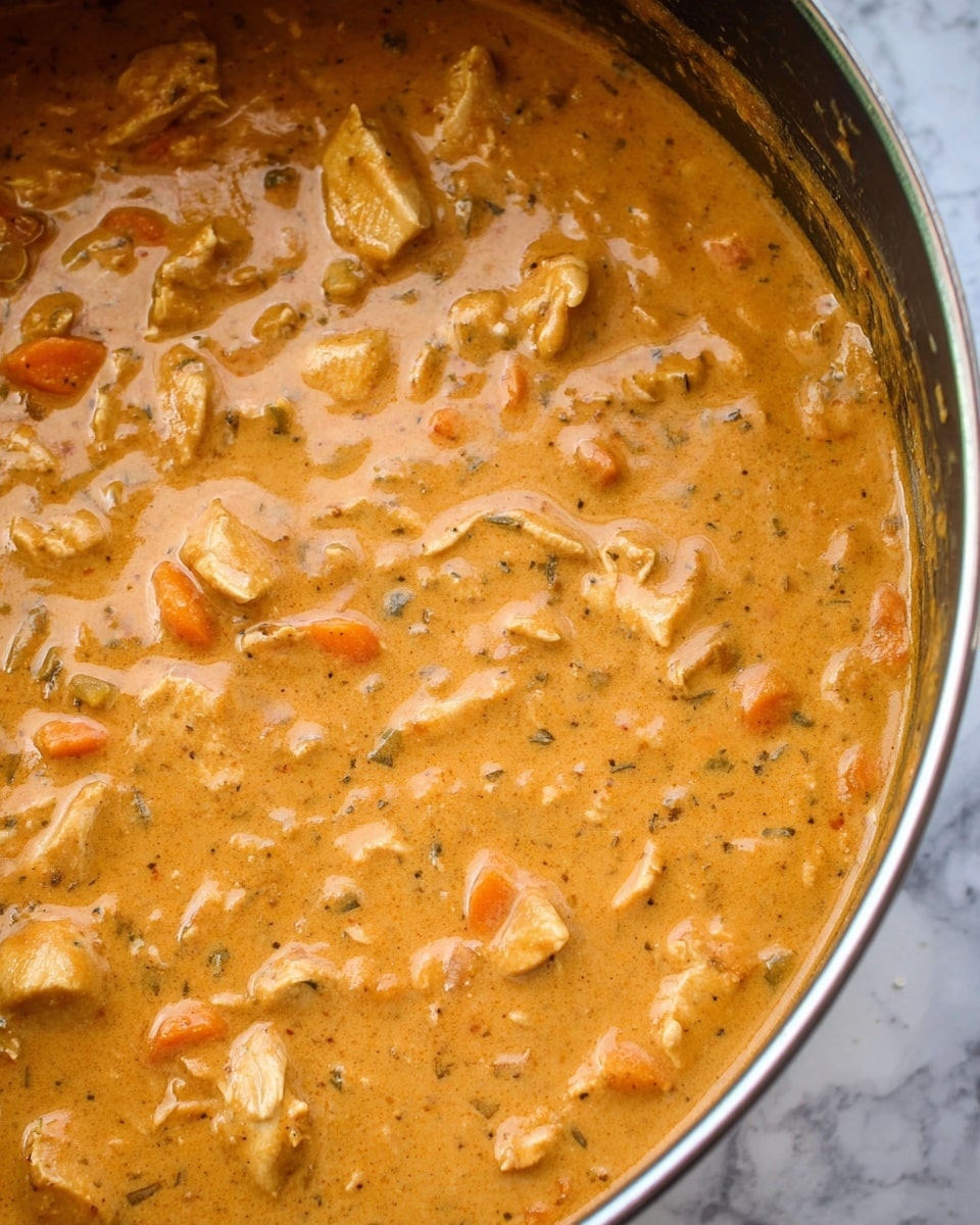 The image shows a close-up of a thick stew thick stew scoop held by a woman’s hand, filled with chunky pieces of orange sweet potato and small white beans in a creamy, orange-colored sauce. The stew is in a light brown pot on a white marbled surface. In the background, some fresh green herbs and cubed orange sweet potatoes are slightly blurred but visible, adding a fresh contrast. The stew has a smooth texture with chunks evenly distributed. photo taken with an iphone --ar 4:5 --v 7