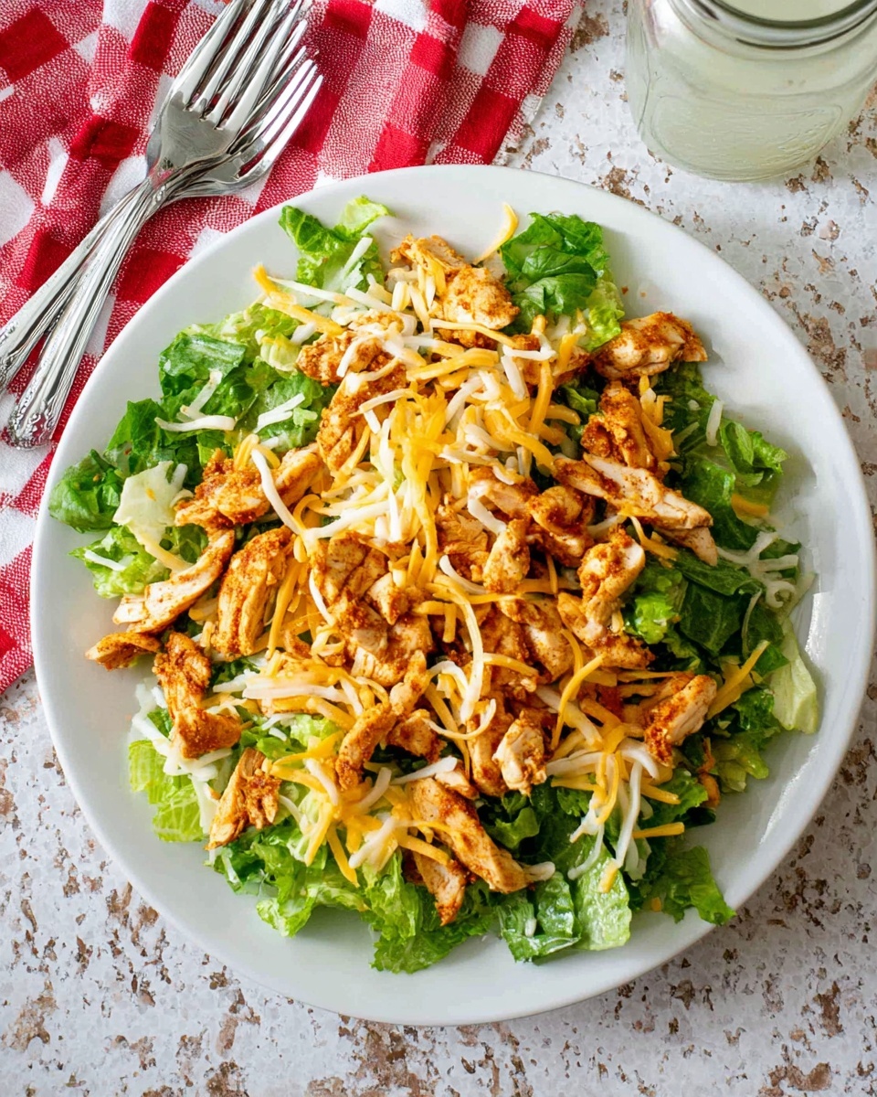 Easy Chicken Taco Salad Recipe