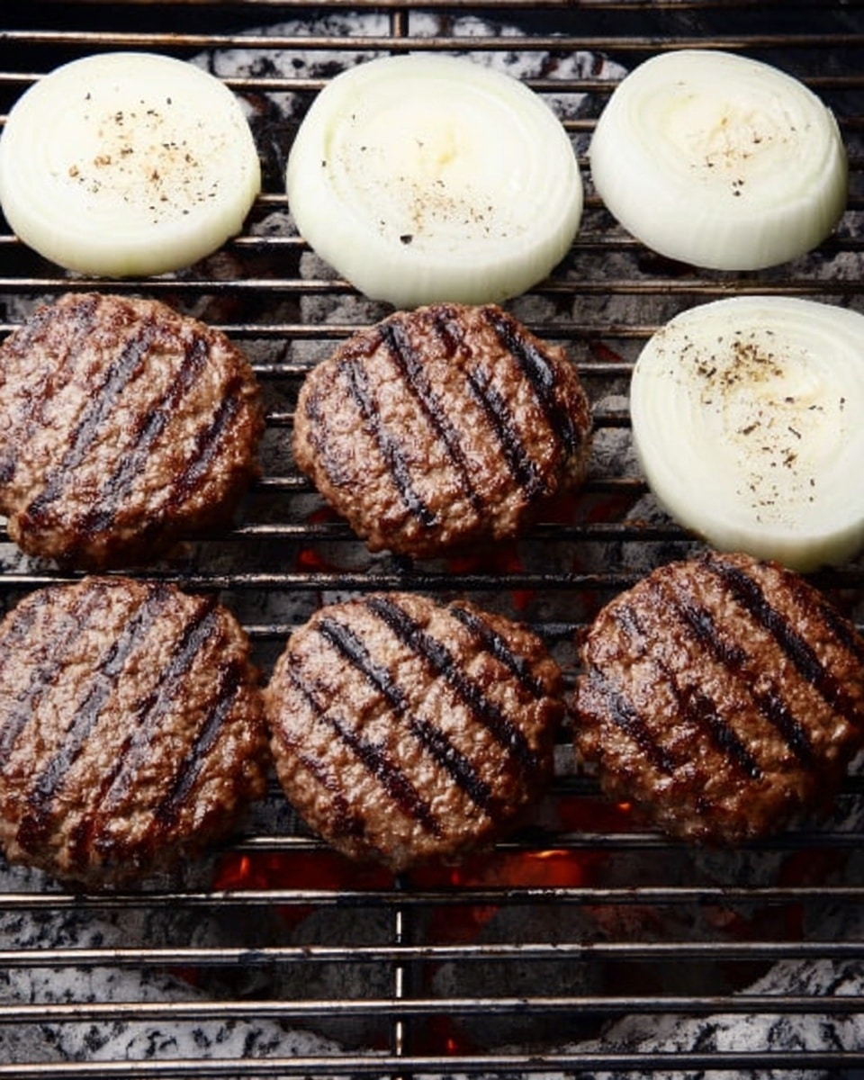 The image shows a close-up of a single round raw burger patty on a white marbled surface. The patty is thick and textured with visible pieces of green peppers and small cubes of white cheese mixed throughout the pinkish-red ground meat. The cheese pieces appear evenly scattered inside the patty, and the green peppers add a contrasting green color across the surface. The lighting highlights the moist texture of the raw meat and ingredients. photo taken with an iphone --ar 4:5 --v 7