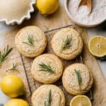 Rosemary Cookies with Lemon Sugar Recipe