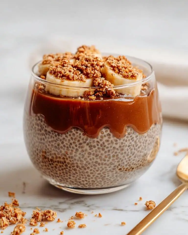 Apple Crumble Chia Pudding Recipe