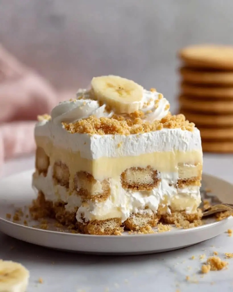 Layered Banana Pudding with Graham Crackers Recipe