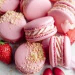 Strawberry Cheesecake Macarons Recipe