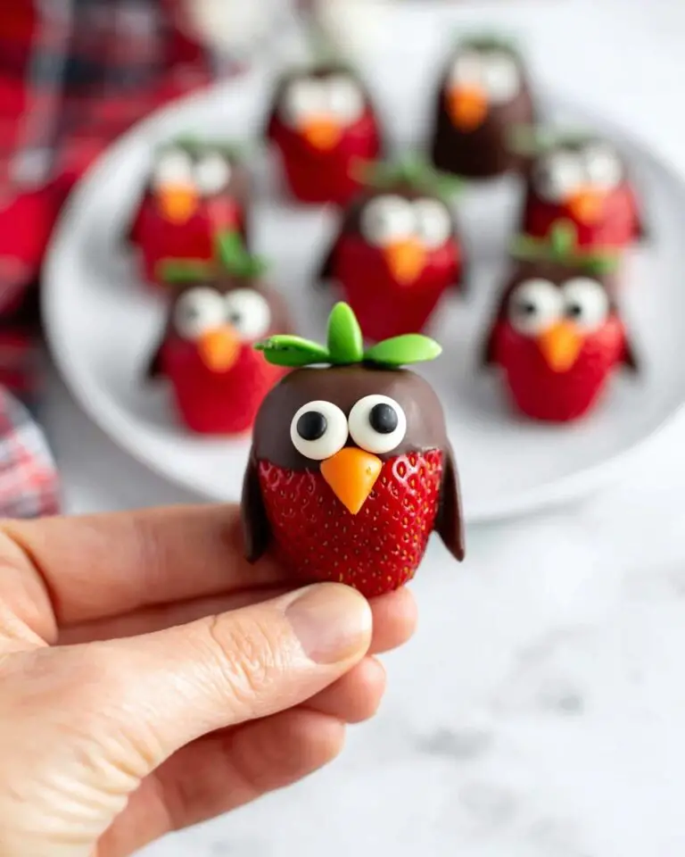 Chocolate Covered Strawberry Penguins Recipe