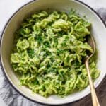 Vegan Pesto Pasta with Peas and Basil Recipe