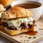 Crockpot French Dip Sandwiches Recipe