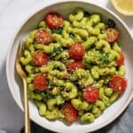 Vegan Avocado Pesto Pasta Recipe