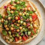 Lemon Garlic Marinated Chickpea Wraps Recipe