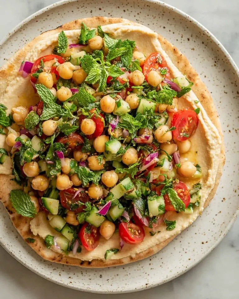 Lemon Garlic Marinated Chickpea Wraps Recipe