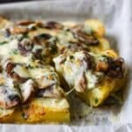 Spinach and Mushroom Polenta Stacks Recipe