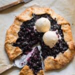The Easiest Blueberry Galette Recipe