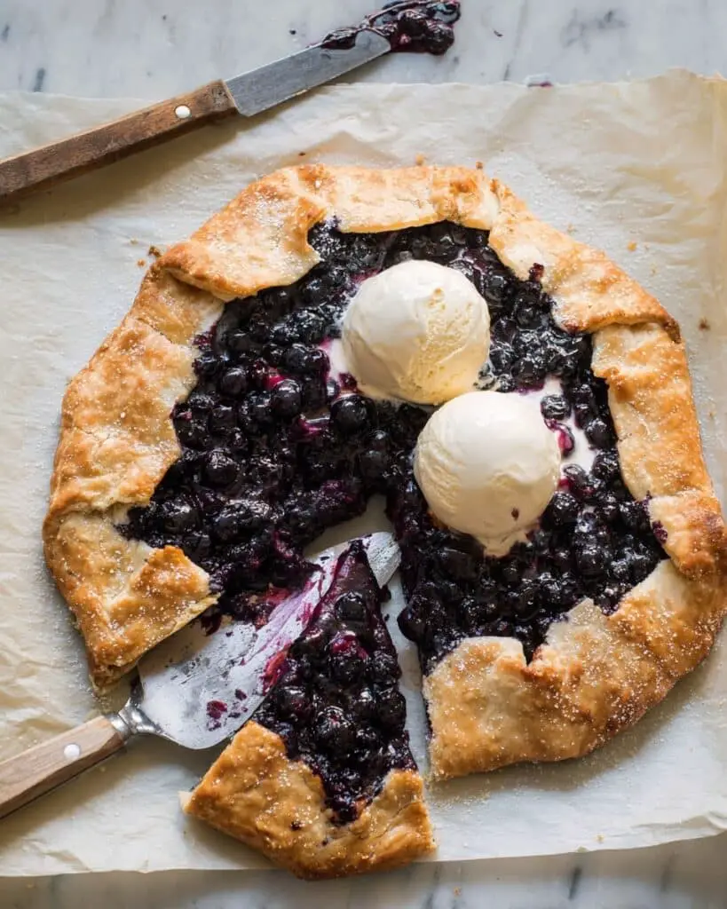 The Easiest Blueberry Galette Recipe