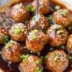 Easy Sticky Asian Meatballs {Soy Free} Recipe