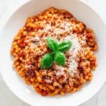 Healthy One-Pan Couscous with Garlic, Tomato, and Basil Recipe