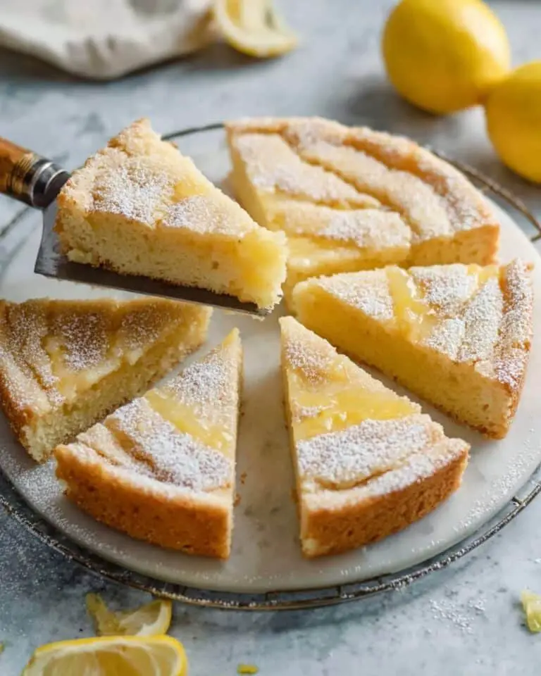 Vegan Lemon Curd Almond Cake (Gluten-Free & Dairy-Free) Recipe
