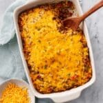 Cheeseburger Spaghetti Squash Casserole (Low Carb + Low Calorie) Recipe