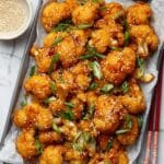 Sweet and Spicy Baked Cauliflower Bites Recipe