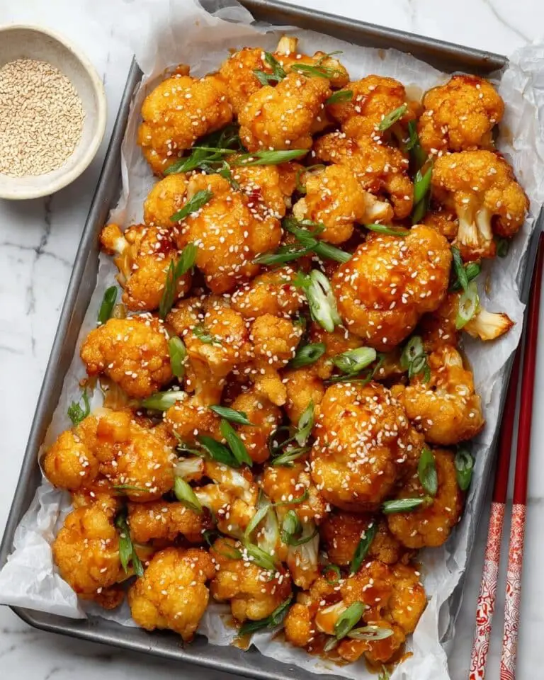 Sweet and Spicy Baked Cauliflower Bites Recipe