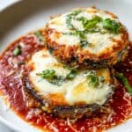 Healthy Air Fryer Eggplant Parmesan Recipe