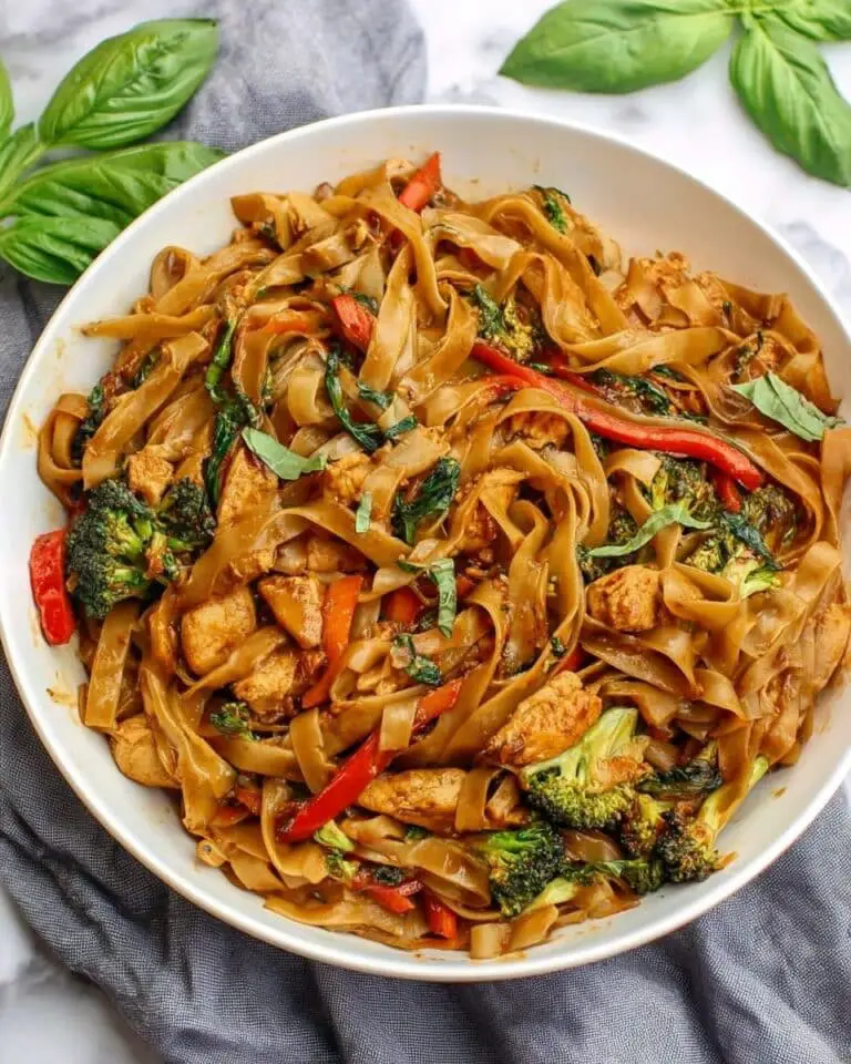 Drunken Noodles (Pad Kee Mao) Recipe