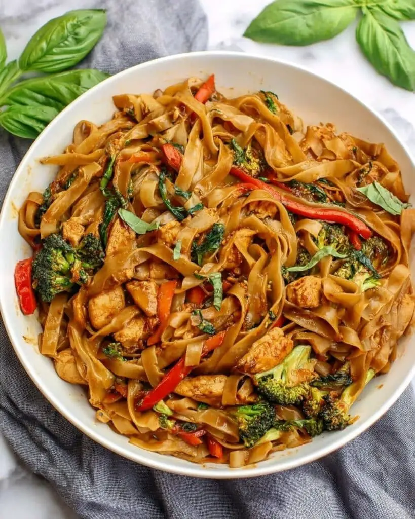 Drunken Noodles (Pad Kee Mao) Recipe